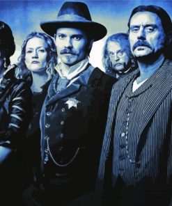 Deadwood Characters paint by number