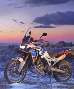 Honda Africa Twin paint by number