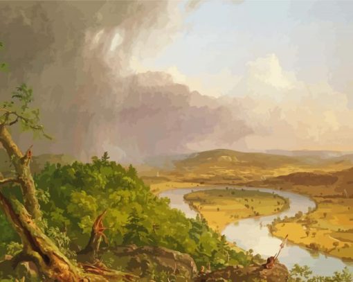 Hudson River Valley paint by number