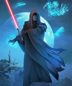 Sith Lord Character paint by number