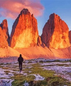 Tre Cime paint by number