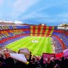 Football Stadium Camp Nou paint by number