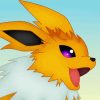 Pokemon Jolteon paint by number