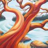 Arbutus Tree paint by number