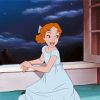 Disney Wendy Darling paint by number