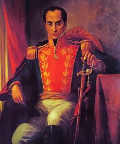 Politician Simo Bolivar paint by number