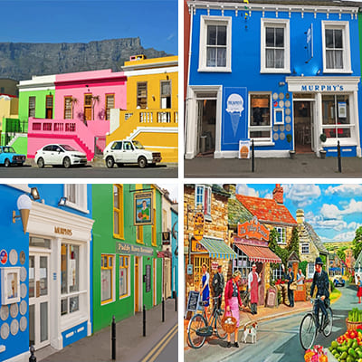 Towns Paint By Numbers