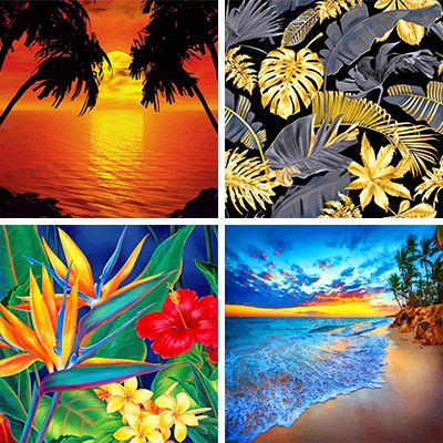 Tropicals Paint By Numbers