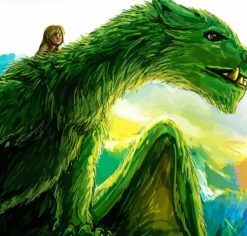 Aesthetic Pete's Dragon Paint by Numbers