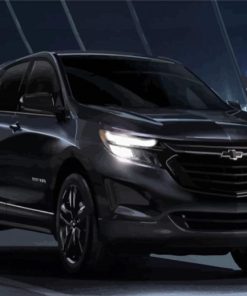 Black Chevy Equinox Car paint by numbers