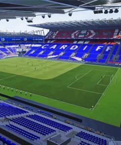 Cardiff City Stadium paint by numbers