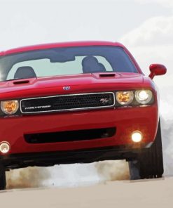 Dodge Challenger paint by numbers