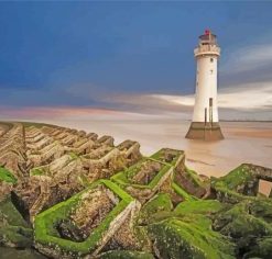 New Brighton Lighthouse England Paint by Numbers