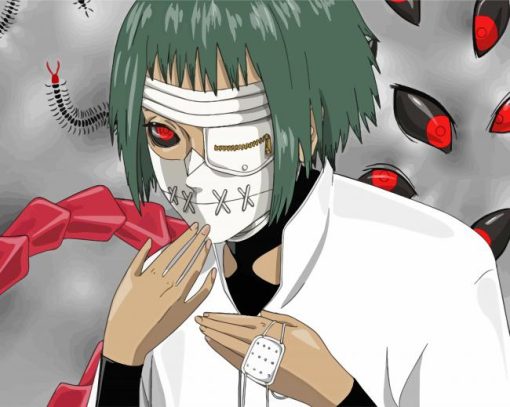 Tooru Mutsuki Anime paint by numbers