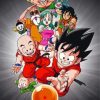 Dragon Ball Vintage Anime Paint by Numbers