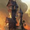 Fantasy Medieval Inn paint by numbers