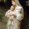 William Adolphe Bouguereau L'innocence paint by numbers