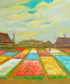 Bulbs Fields Van Gogh Paint By Numbers