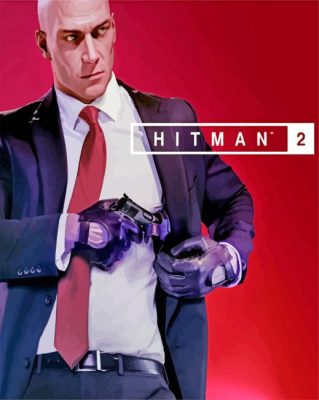 Hitman Rupert Friend Paint By Numbers