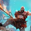 Strong Kratos Paint by Numbers